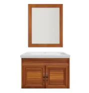 Mueble De Baño + Espejo De Aluminio 60 cm